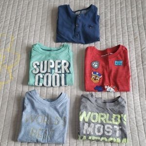 Five Boys 2T T Shirt Bundle